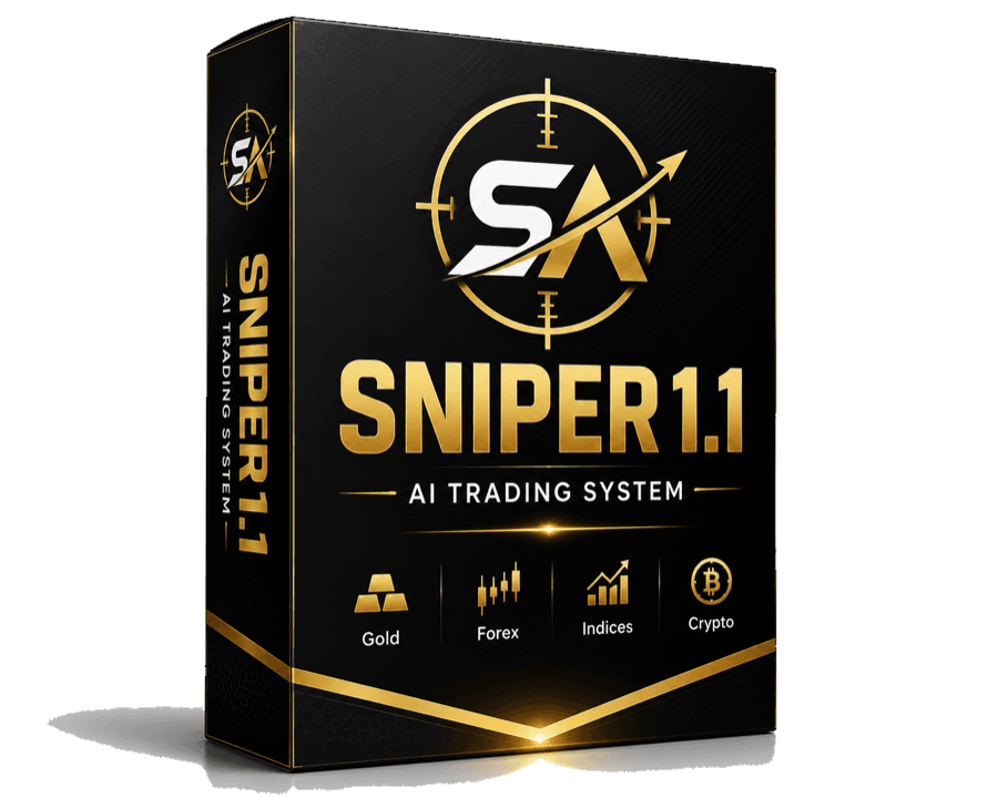 SNIPER 1.1 Precision AI — SniperAlgo AI trading system box