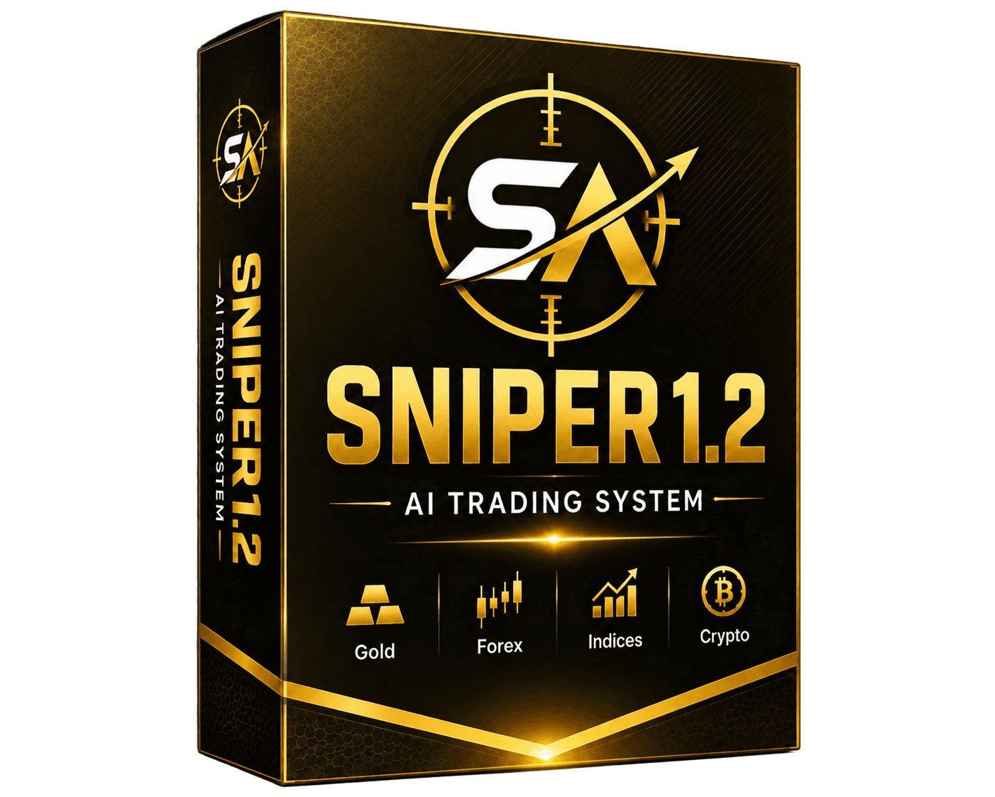 SNIPER 1.2 Quantum Grid AI — SniperAlgo AI trading system box